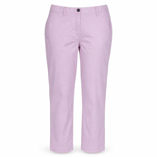 Tommy Hilfiger Women Pink Chino Trousers Size 8 Regular Fit
