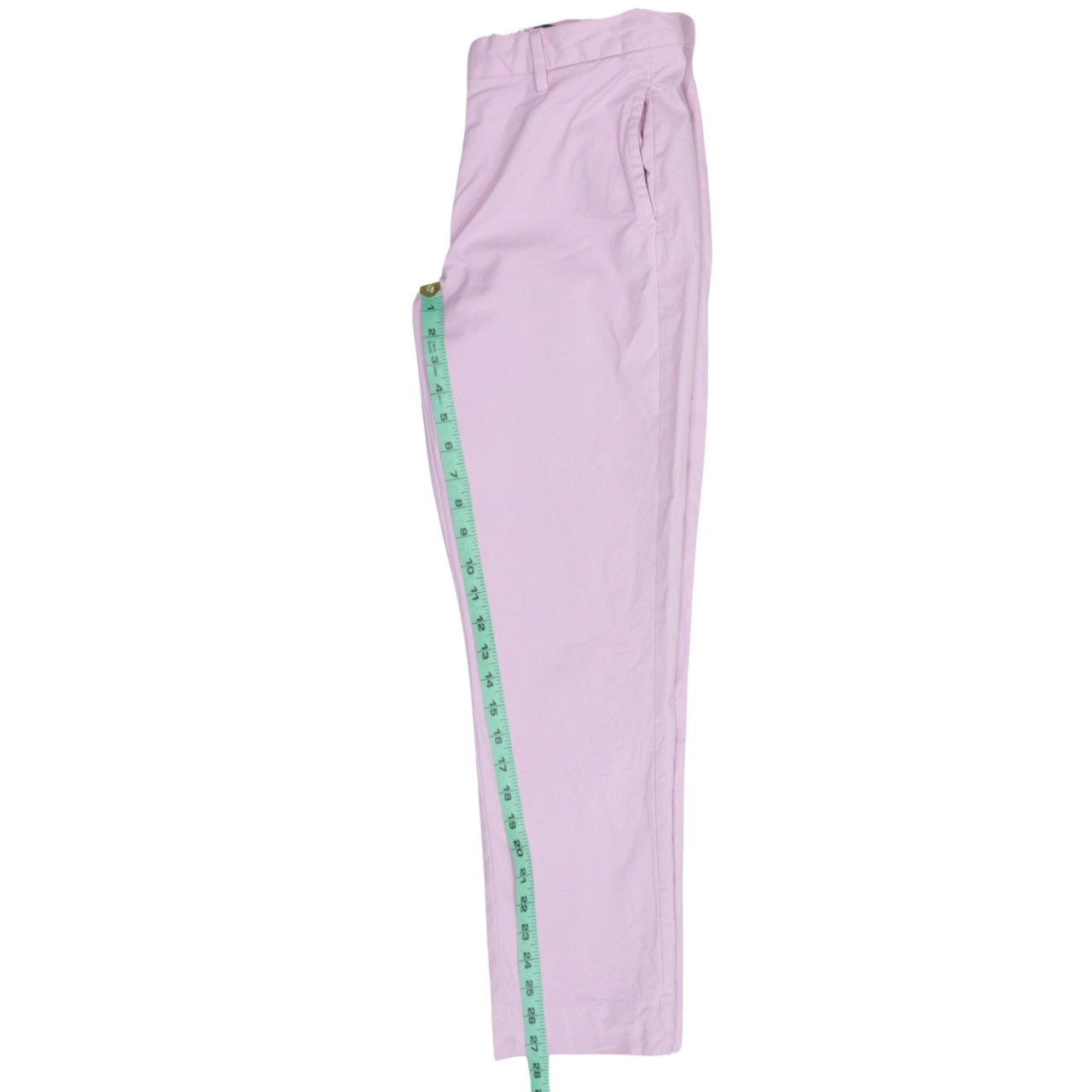 Tommy Hilfiger Women Pink Chino Trousers Size 8 Regular Fit