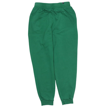 Puma Men's Green Jogger Sweatpants M Regular Fit Fleece