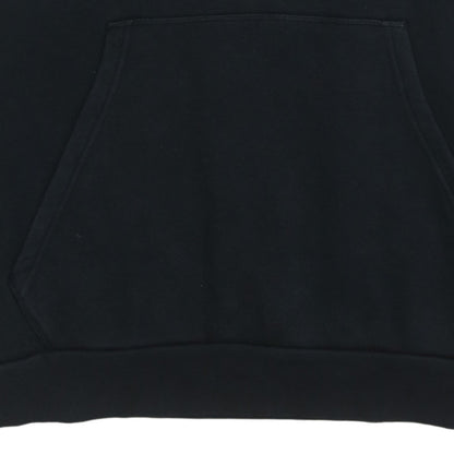 Adidas Mens Black XL Pullover Hoodie with Logo and Pockets