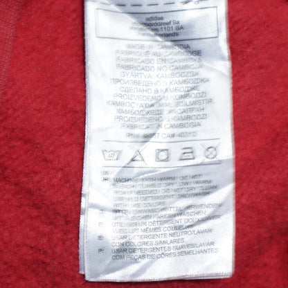 Adidas Men's Red Pullover Hoodie XS Sports Fleece