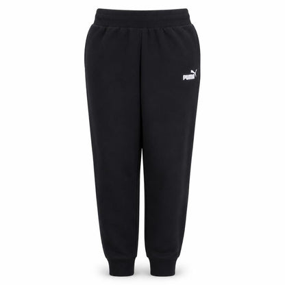 Puma Women’s Black Jogger Sweatpants Size M Elastic Waist Cotton Blend
