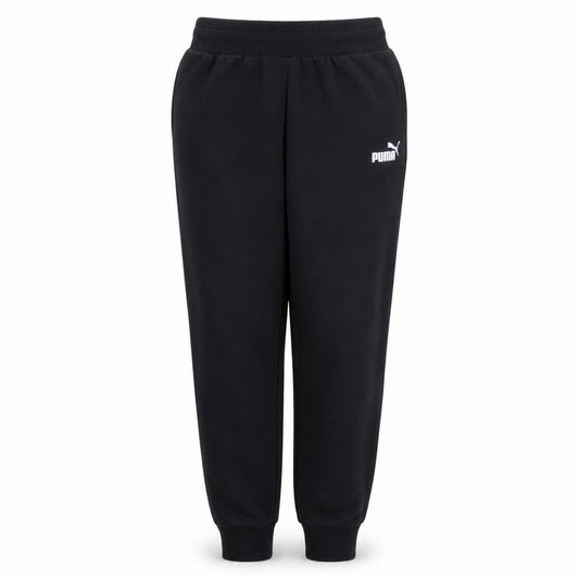 Puma Women’s Black Jogger Sweatpants Size M Elastic Waist Cotton Blend