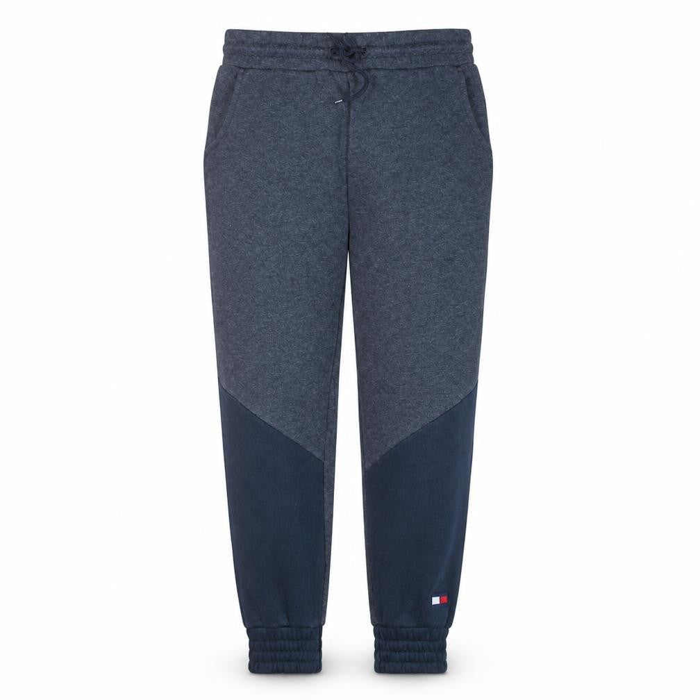 Tommy Hilfiger Men's Blue Cotton Blend Jogger Trousers Size M