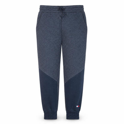 Tommy Hilfiger Men's Blue Cotton Blend Jogger Trousers Size M