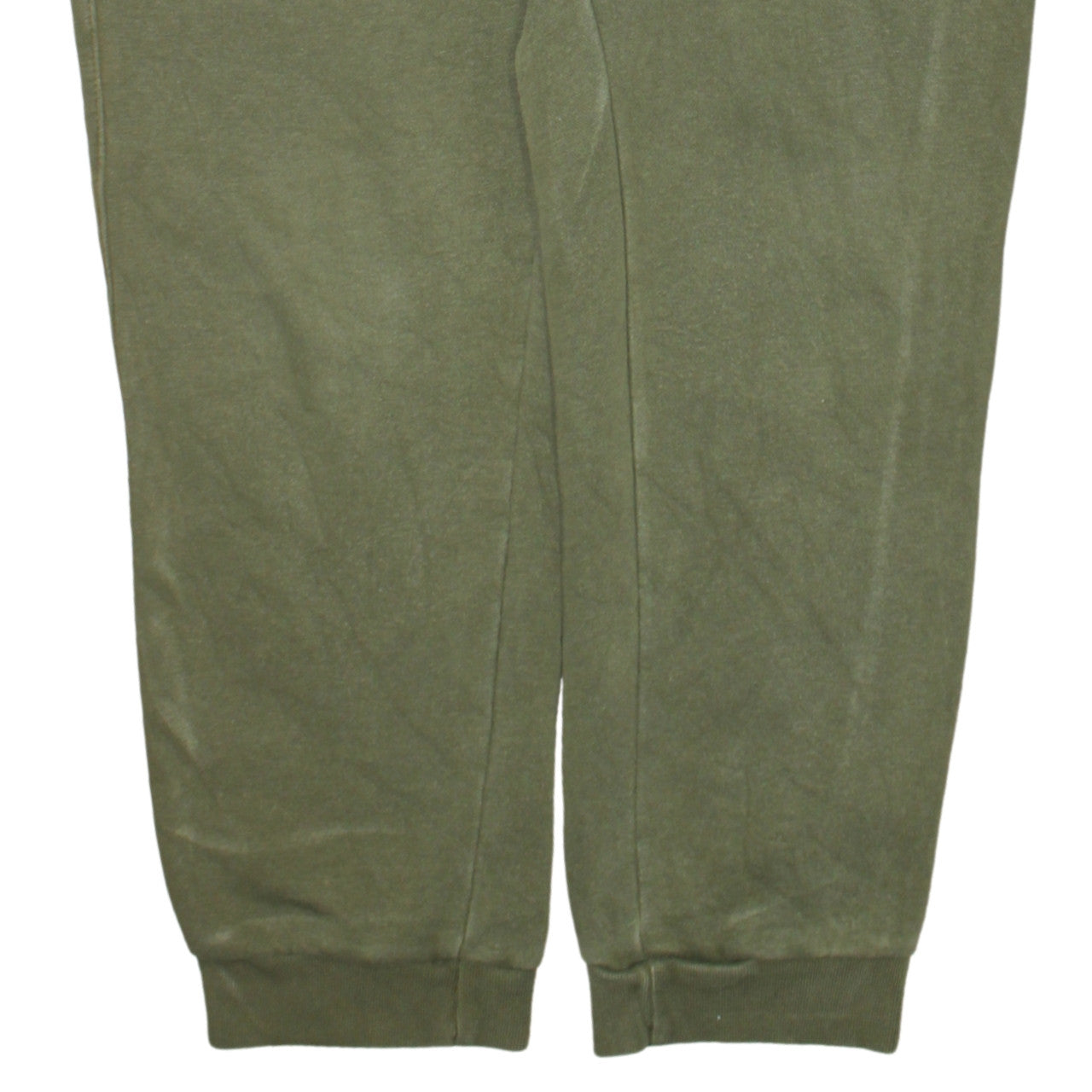 Nike Men's Green Jogger Trousers L Regular Fit Cotton Blend