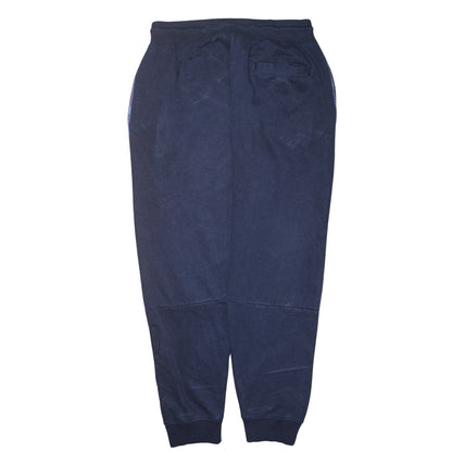 FILA Men's Blue XL Jogger Sweatpants with Logo Tape Detail