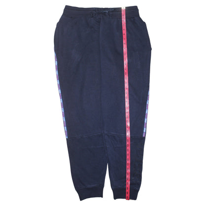 FILA Men's Blue XL Jogger Sweatpants with Logo Tape Detail