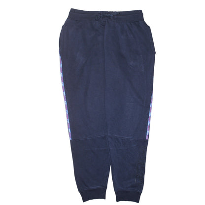 FILA Men's Blue XL Jogger Sweatpants with Logo Tape Detail