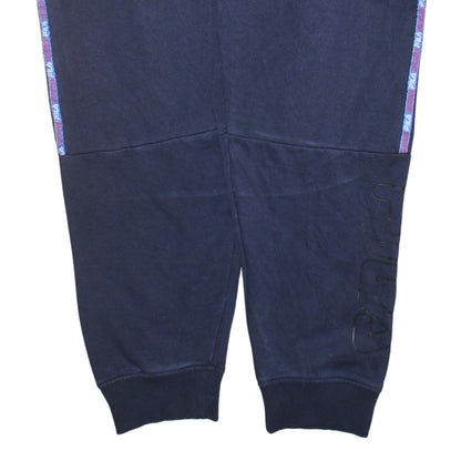 FILA Men's Blue XL Jogger Sweatpants with Logo Tape Detail