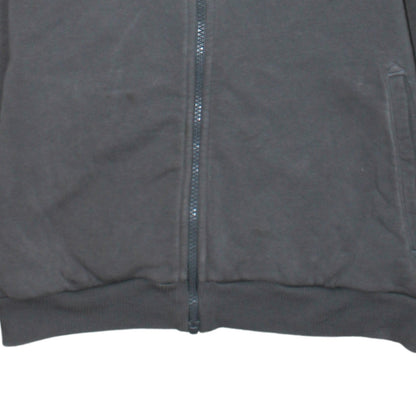 Puma Men's Grey Full Zip Logo Sweatshirt XL Fleece Jacket
