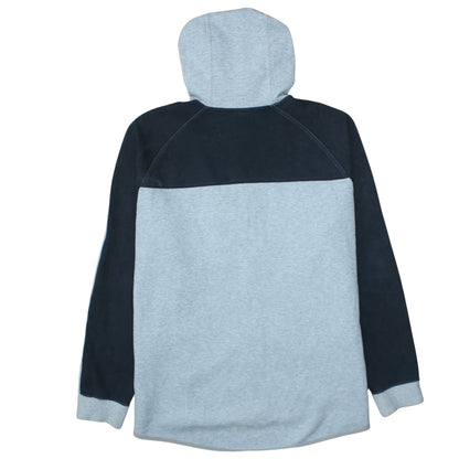 Nike Men's Grey Full Zip Hoodie XXL Cotton Blend Fleece