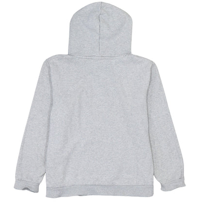 Puma Women Grey Logo Pullover Hoodie Size 18 Cotton Blend