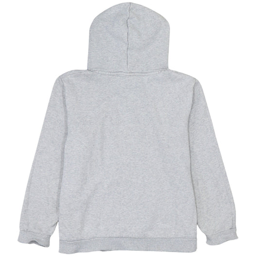 Puma Women Grey Logo Pullover Hoodie Size 18 Cotton Blend