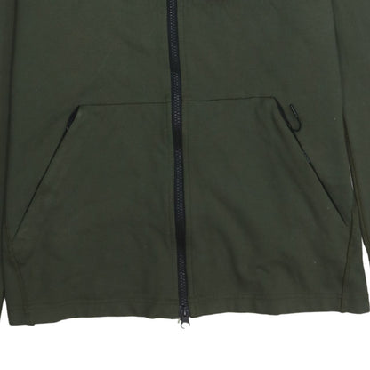 Nike Men's Green Full Zip Hoodie Size M Sportswear Sweatshirt