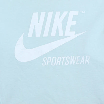 Nike Womens Blue Long Sleeve Pullover Sweatshirt Size S
