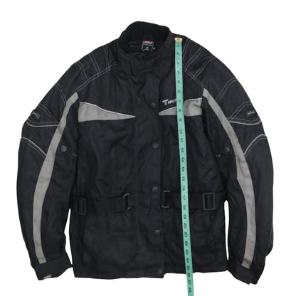 Polo Touring Unisex Black S Motorcycle Jacket Waterproof Belted