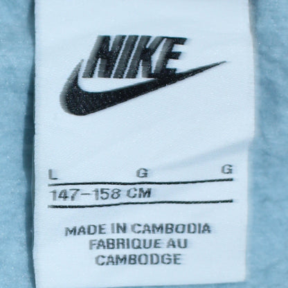 Nike Boys Blue Pullover Hoodie L 147-158cm Cotton Blend Casual