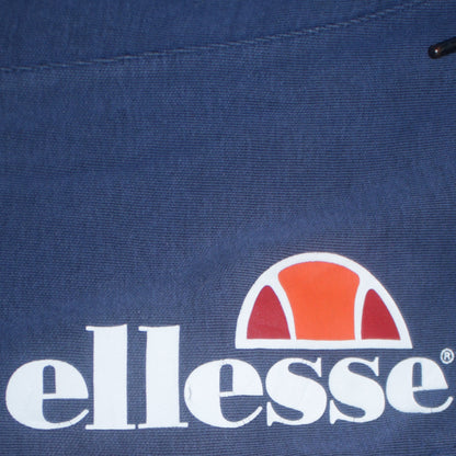 Ellesse Men's Blue Jogger Sweatpants Size M Logo Tapered Fit