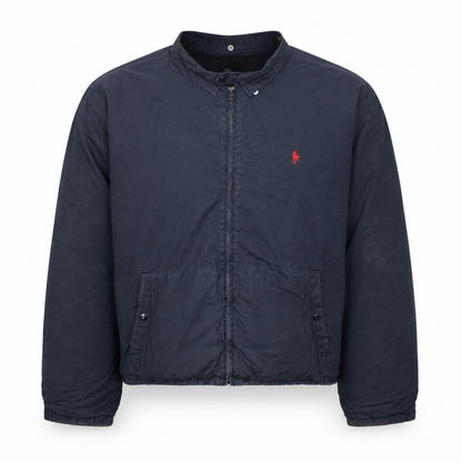 Hunt Club Men's Blue XL Bomber Jacket Full Zip Cotton Blend