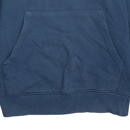 The North Face Men’s Blue Pullover Hoodie XS Logo Fleece Sweatshirt