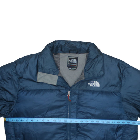 The North Face Mens Blue XL Puffer Jacket Summit Series Down Insulated