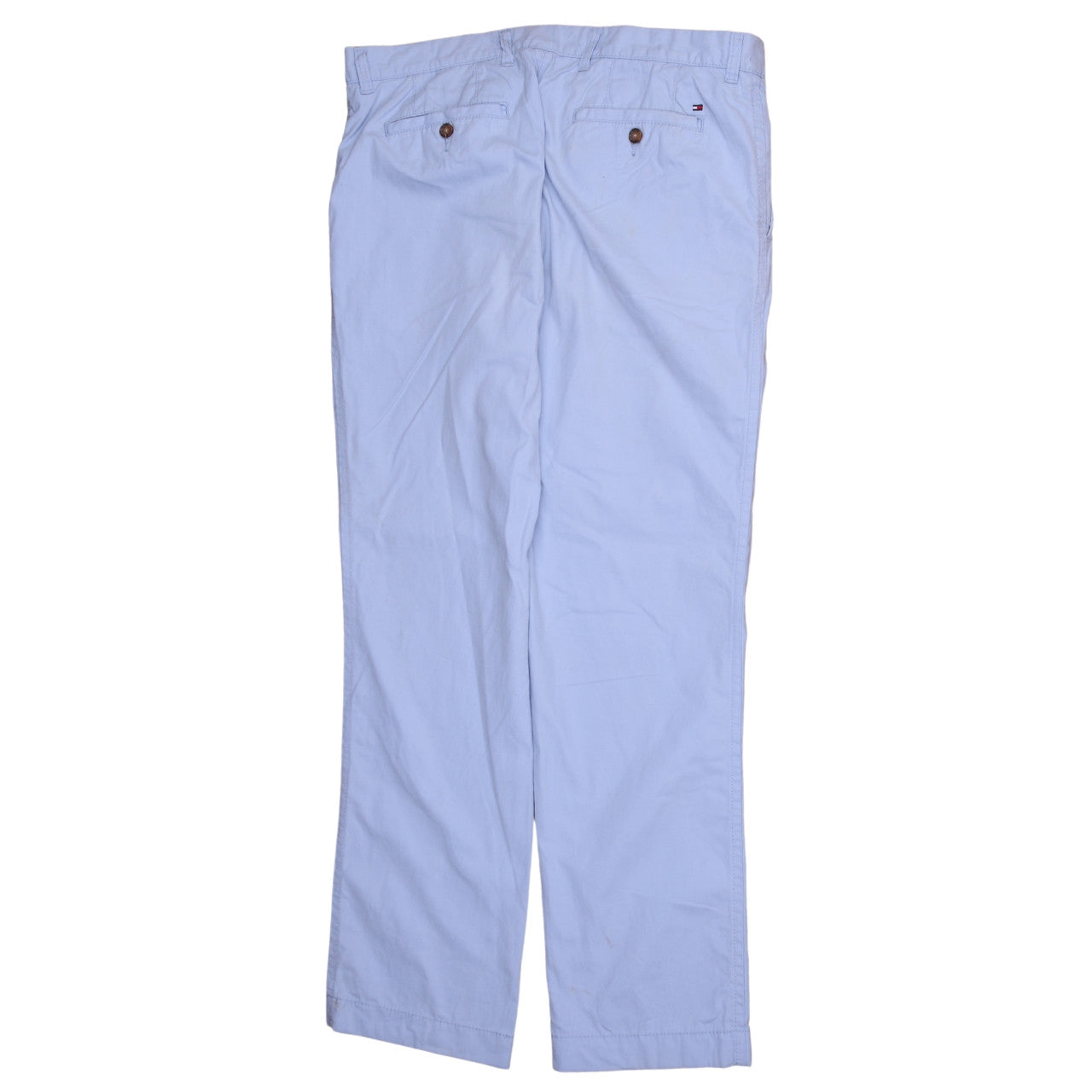 Tommy Hilfiger Men's Blue Chino Trousers Size 36/32 Regular Fit