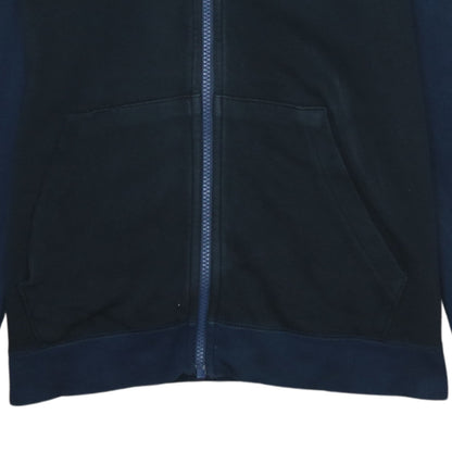 Nike Boys Blue Full Zip Hoodie Size L 147-158cm Cotton Blend