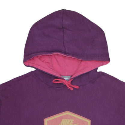 Nike Men's Purple XL Pullover Hoodie Premier Graphic Fleece