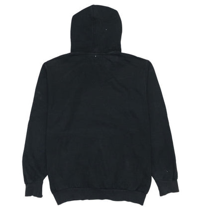 Puma Men's Black Pullover Hoodie Small Logo Graphic Fleece