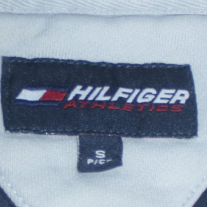 Tommy Hilfiger Men's Blue Full Zip Hoodie S Athletic Style