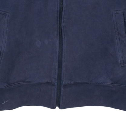 Tommy Hilfiger Men's Blue Full Zip Hoodie S Athletic Style