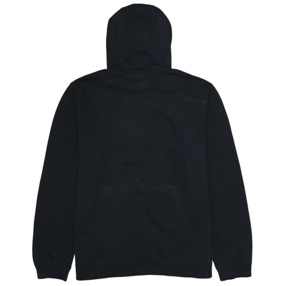 Nike Men's Black Pullover Hoodie L Just Do It Graphic Print