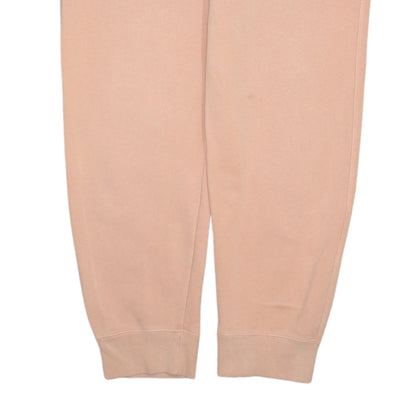 Nike Men's Beige Joggers L Regular Fit Fleece Tapered Trousers