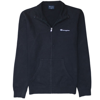 Champion Men's Black Full Zip Sweatshirt Size S