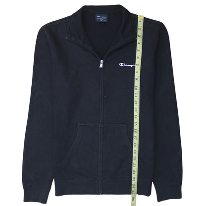 Champion Men's Black Full Zip Sweatshirt Size S