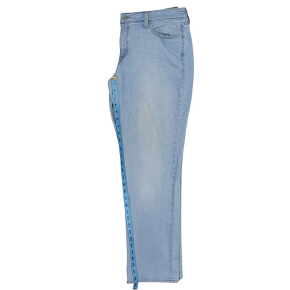 Levi's Women's Blue 414 Relaxed Straight Jeans Size 16 Plus