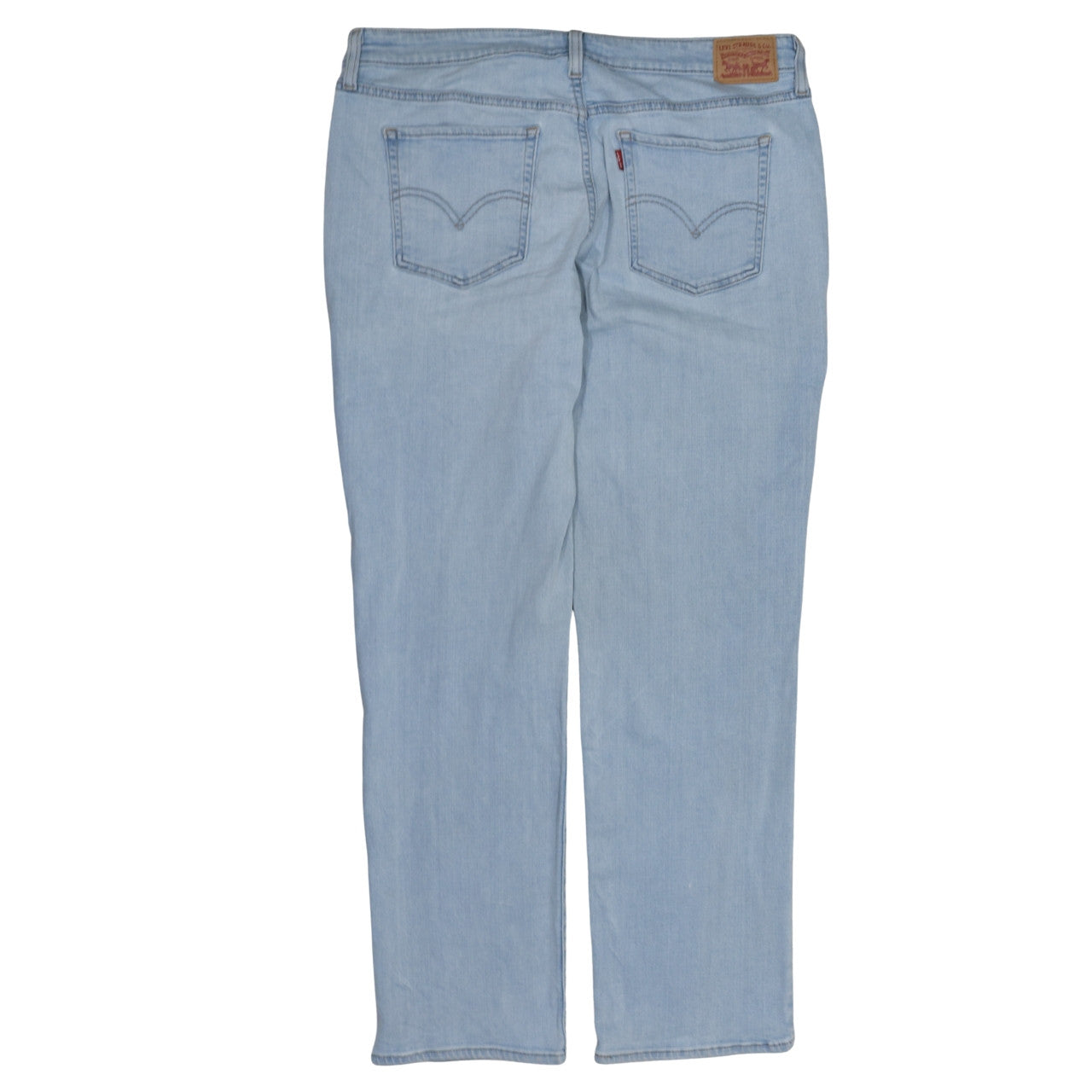Levi's Women's Blue 414 Relaxed Straight Jeans Size 16 Plus