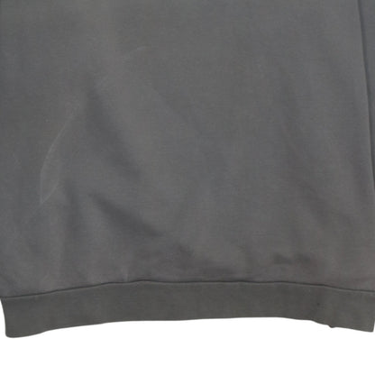 Adidas Men's Grey XL Pullover Logo Sweatshirt