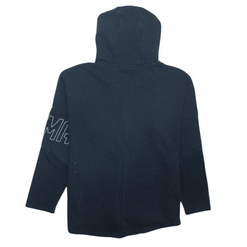 Puma Women Black Size 12 Full Zip Hoodie Sweatshirt