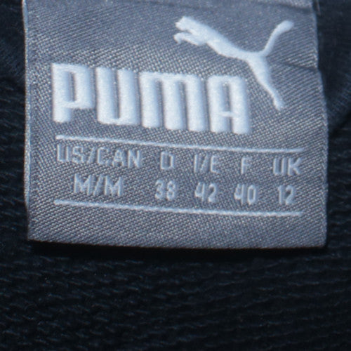 Puma Women Black Size 12 Full Zip Hoodie Sweatshirt
