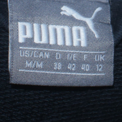 Puma Women Black Size 12 Full Zip Hoodie Sweatshirt