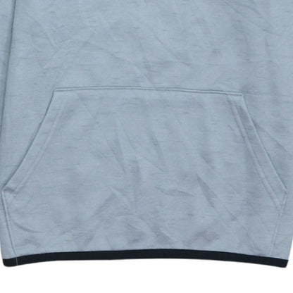 Under Armour Boys Grey Pullover Hoodie Size Medium ColdGear Logo Top