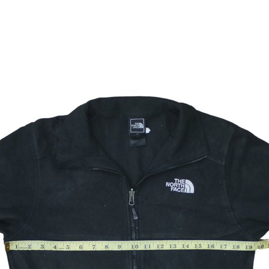 The North Face Men's Black Fleece Full Zip Jacket Size M