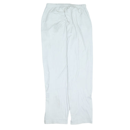 Australian L'Alpina Men's White 2XL Jogger Trousers with Logo Side Stripe