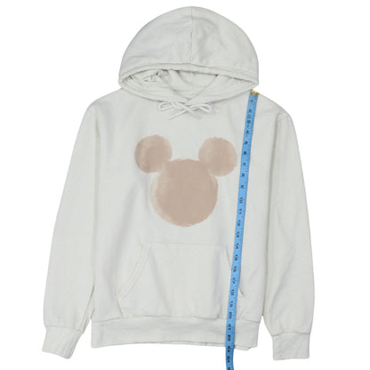 Disney x Primark Women’s White XS Pullover Hoodie Mickey Print
