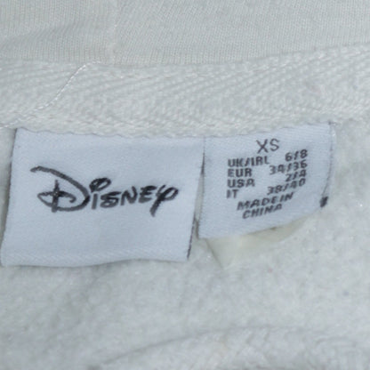 Disney x Primark Women’s White XS Pullover Hoodie Mickey Print
