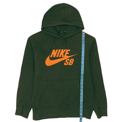 Nike SB Green Pullover Hoodie Size M Men's Skateboard Style