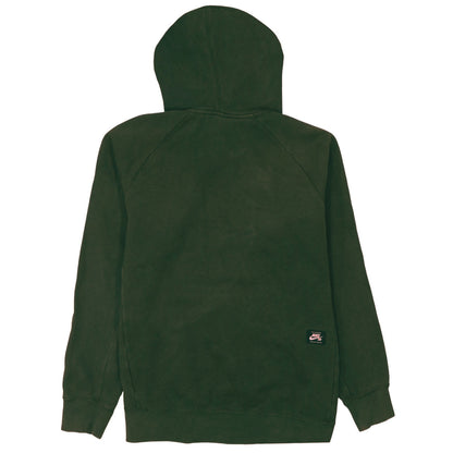Nike SB Green Pullover Hoodie Size M Men's Skateboard Style