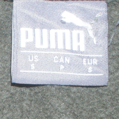 Puma Men's Green Small Logo Pullover Sweatshirt